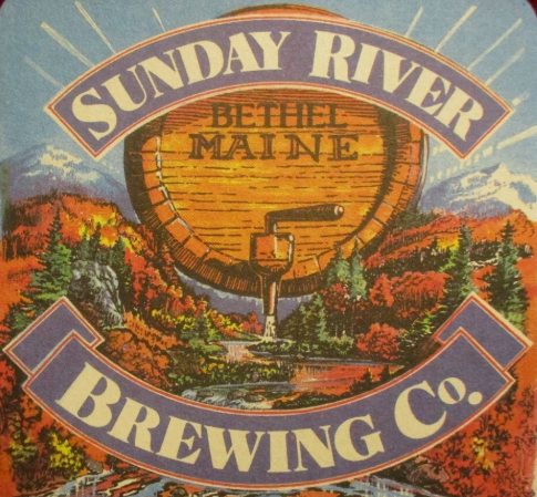 Vintage Sunday River Brewing Company artwork