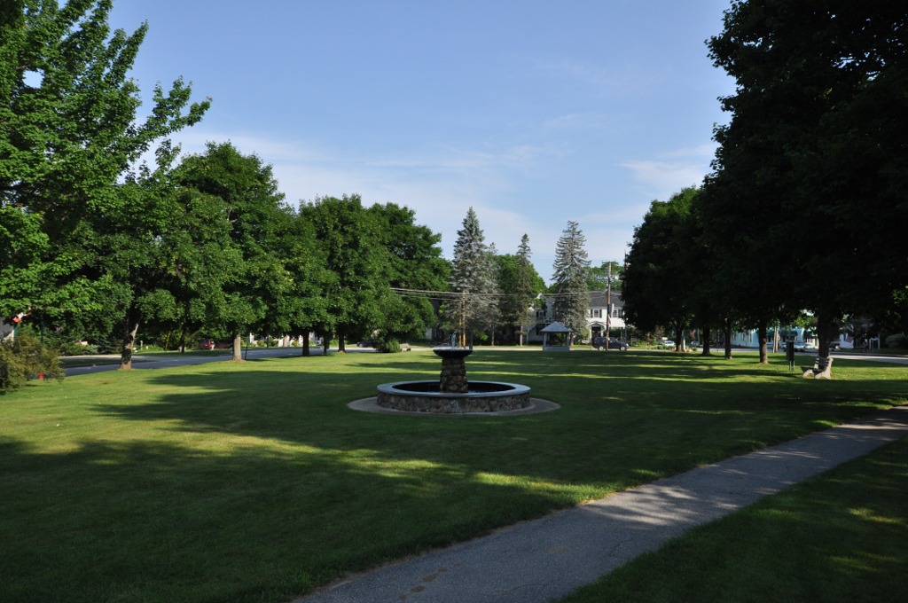 Bethel Common on a summer day