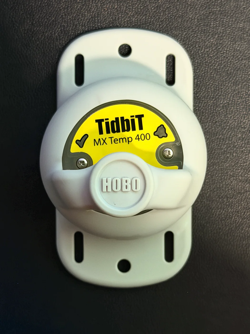 Lake Christopher Live's HOBO TidbiT MX Temp 400 underwater temperature logger